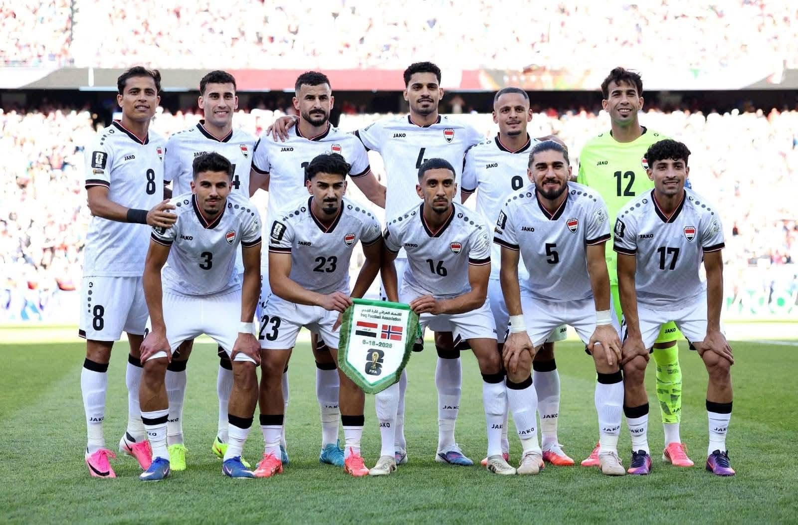 المنتخب العراقي يتراجع 3 مراكز في تصنيف فيفا بعد خسارته أمام النرويج 