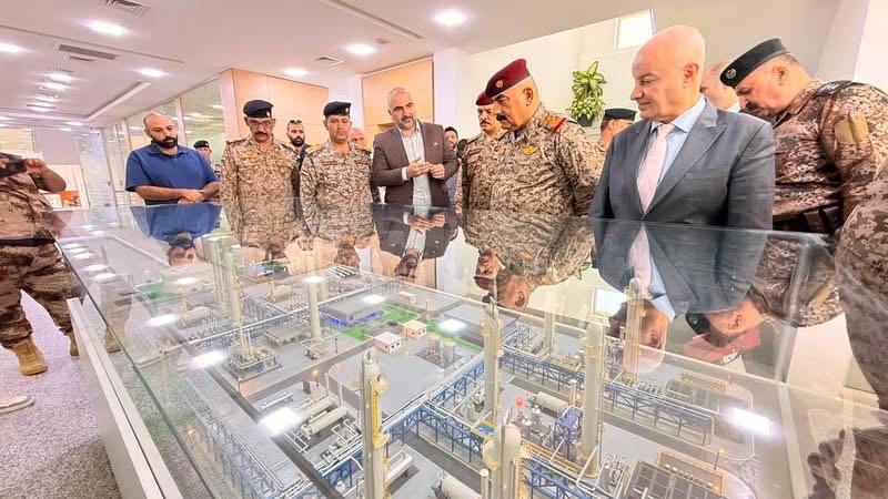 وفد عسكري رفيع يزور إقليم كردستان لبحث تعزيز الحماية الجوية للمنشآت النفطية 