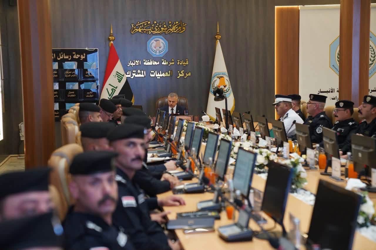 تنفيذاً لتوجيهات الرئيس الزيدي.. اجتماع امني موسع في الأنبار لتعزيز استقرار فيها 