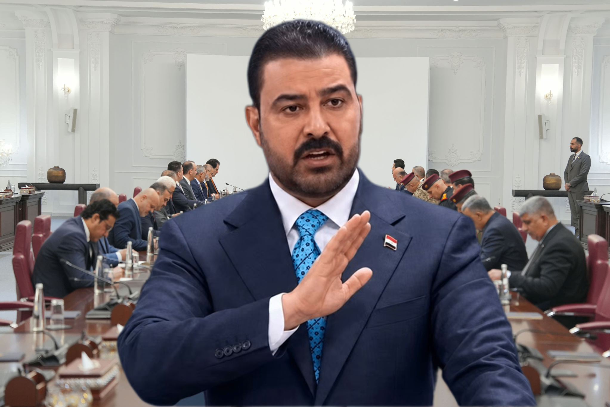 خبراء: شواهد قانونية تؤيد قرارات الرئيس الزيدي في انهاء الترهل الإداري